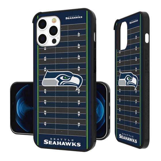 Seattle Seahawks Football Field Bumper Case - 757 Sports Collectibles