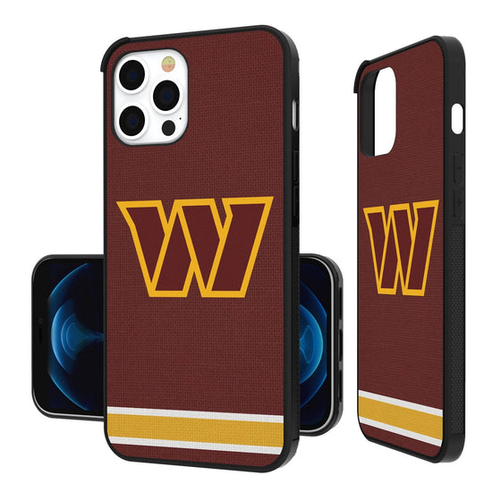 Washington Commanders Stripe Bumper Case - 757 Sports Collectibles