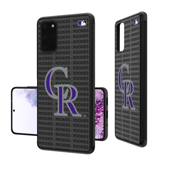 Colorado Rockies Blackletter Bumper Case - 757 Sports Collectibles