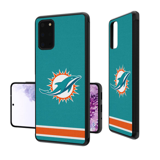 Miami Dolphins Stripe Bumper Case - 757 Sports Collectibles