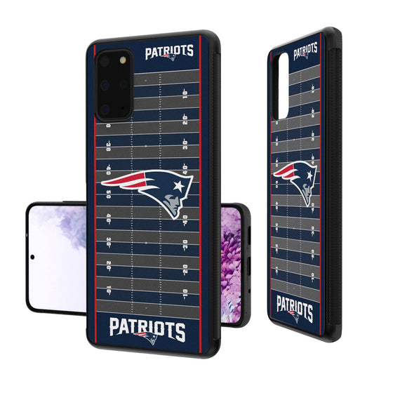 New England Patriots Football Field Bumper Case - 757 Sports Collectibles