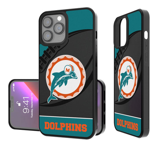 Miami Dolphins 1966-1973 Historic Collection Passtime Bumper Case - 757 Sports Collectibles