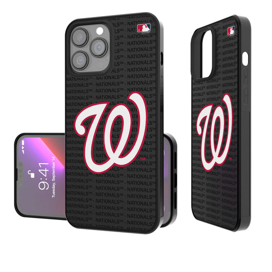 Washington Nationals Blackletter Bumper Case - 757 Sports Collectibles