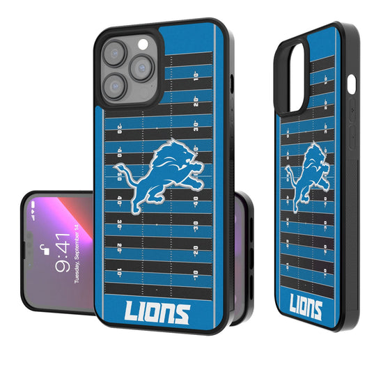 Detroit Lions Football Field Bumper Case - 757 Sports Collectibles