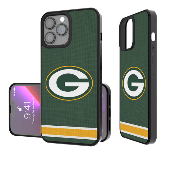 Green Bay Packers Stripe Bumper Case - 757 Sports Collectibles