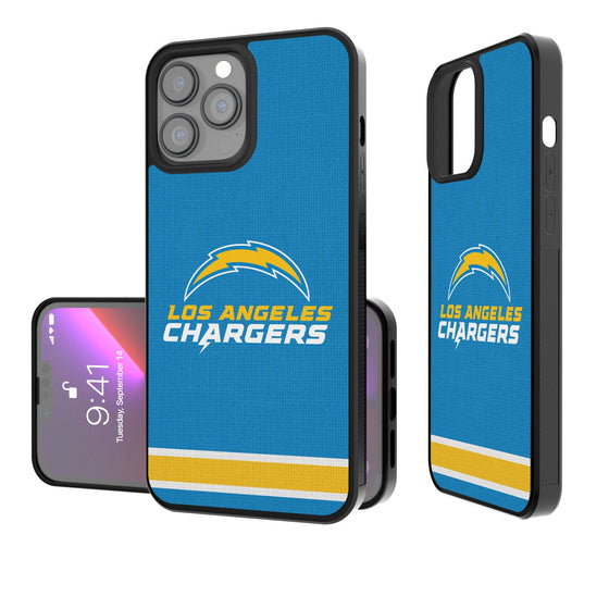 Los Angeles Chargers Stripe Bumper Case - 757 Sports Collectibles