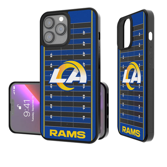 Los Angeles Rams Football Field Bumper Case - 757 Sports Collectibles