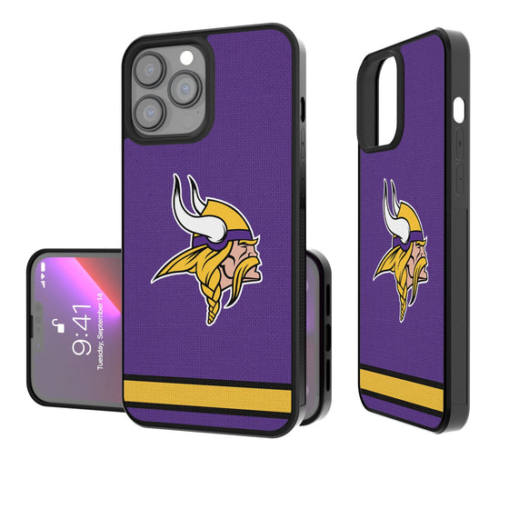 Minnesota Vikings Stripe Bumper Case - 757 Sports Collectibles