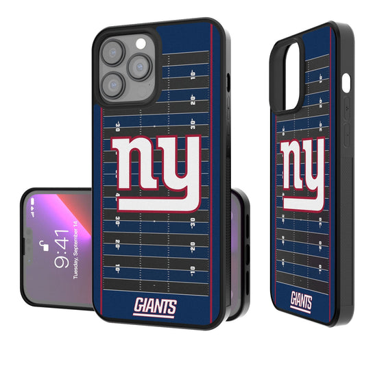 New York Giants Football Field Bumper Case - 757 Sports Collectibles