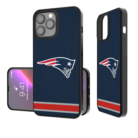 New England Patriots Stripe Bumper Case - 757 Sports Collectibles