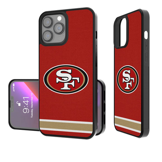 San Francisco 49ers Stripe Bumper Case - 757 Sports Collectibles