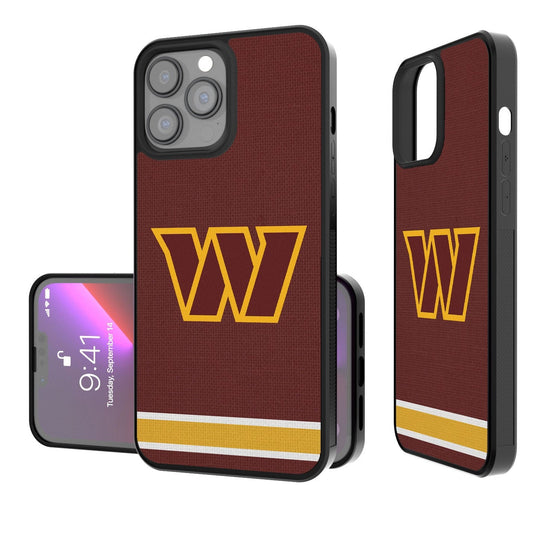 Washington Commanders Stripe Bumper Case - 757 Sports Collectibles