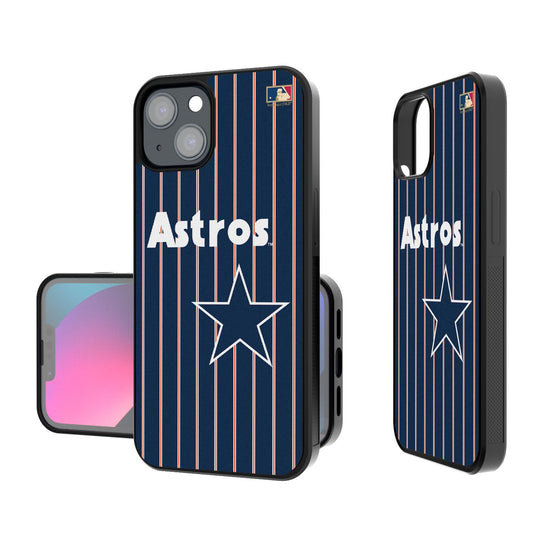 Houston Astros 1975-1981 - Cooperstown Collection Pinstripe Bumper Case - 757 Sports Collectibles