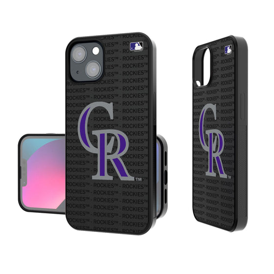 Colorado Rockies Blackletter Bumper Case - 757 Sports Collectibles