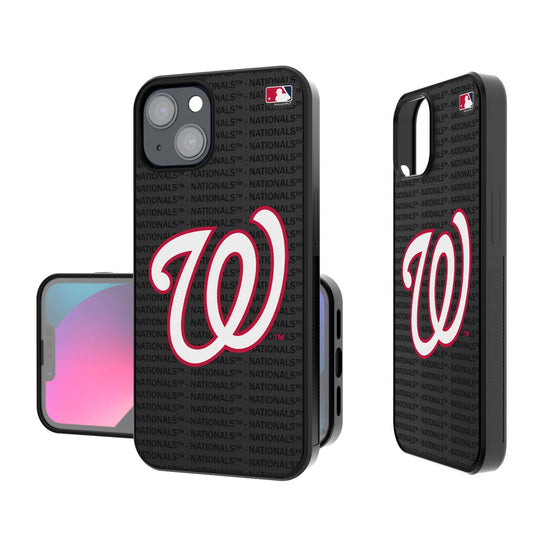 Washington Nationals Blackletter Bumper Case - 757 Sports Collectibles