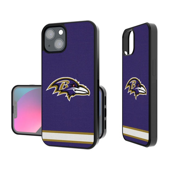 Baltimore Ravens Stripe Bumper Case - 757 Sports Collectibles