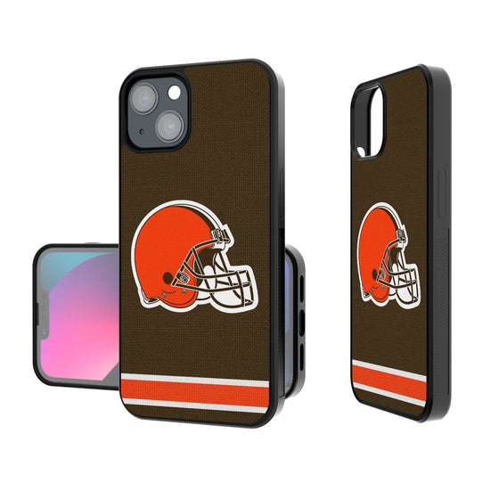 Cleveland Browns Stripe Bumper Case - 757 Sports Collectibles