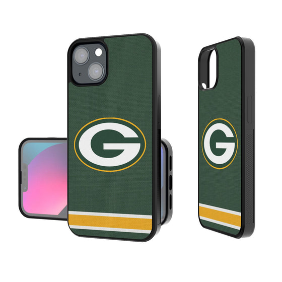 Green Bay Packers Stripe Bumper Case - 757 Sports Collectibles