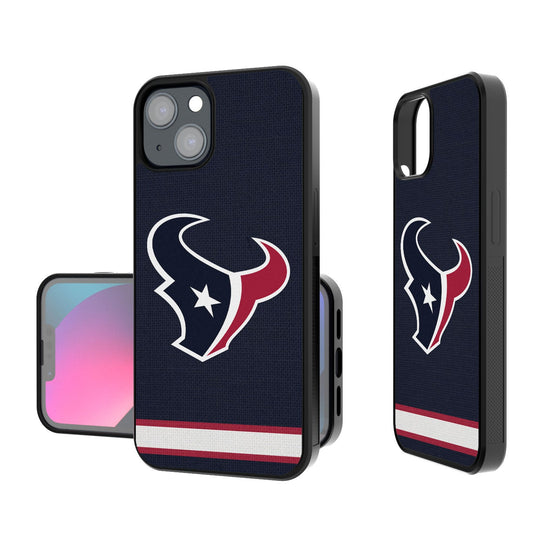 Houston Texans Stripe Bumper Case - 757 Sports Collectibles