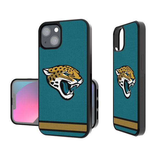 Jacksonville Jaguars Stripe Bumper Case - 757 Sports Collectibles