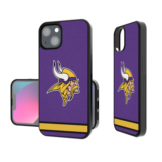 Minnesota Vikings Stripe Bumper Case - 757 Sports Collectibles