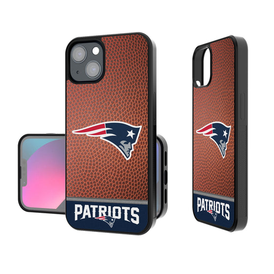 New England Patriots Football Wordmark Bumper Case - 757 Sports Collectibles