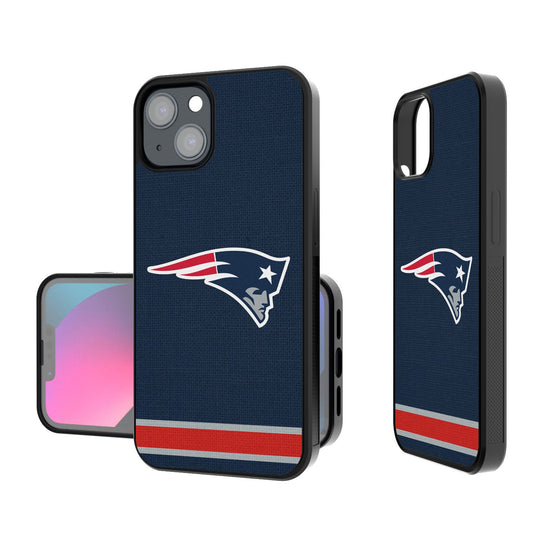 New England Patriots Stripe Bumper Case - 757 Sports Collectibles