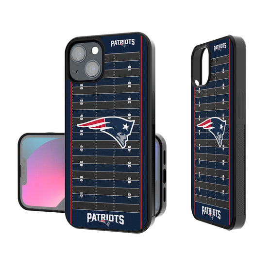 New England Patriots Football Field Bumper Case - 757 Sports Collectibles