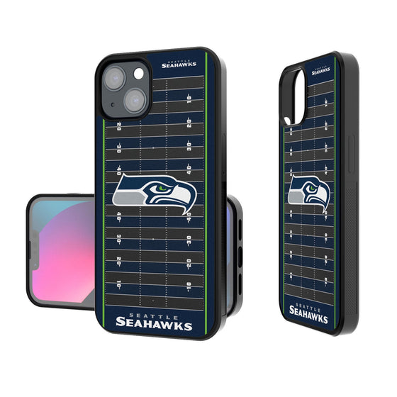 Seattle Seahawks Football Field Bumper Case - 757 Sports Collectibles