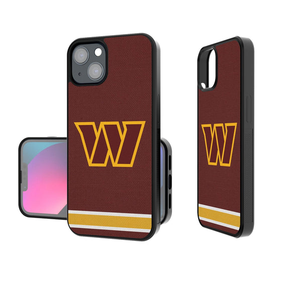 Washington Commanders Stripe Bumper Case - 757 Sports Collectibles