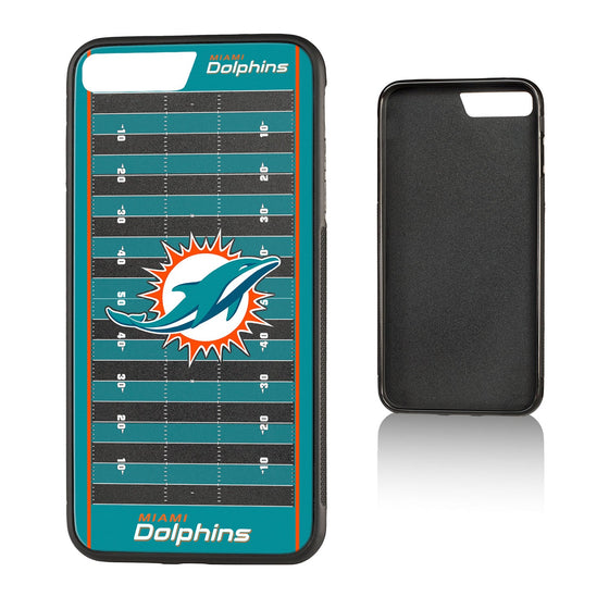 Miami Dolphins Football Field Bumper Case - 757 Sports Collectibles