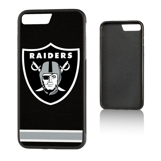 Las Vegas Raiders Stripe Bumper Case - 757 Sports Collectibles