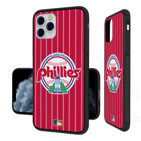 Philadelphia Phillies 1984-1991 - Cooperstown Collection Pinstripe Bumper Case - 757 Sports Collectibles