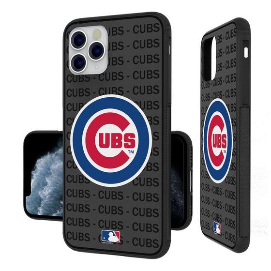 Chicago Cubs Blackletter Bumper Case - 757 Sports Collectibles