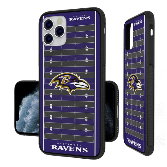 Baltimore Ravens Football Field Bumper Case - 757 Sports Collectibles