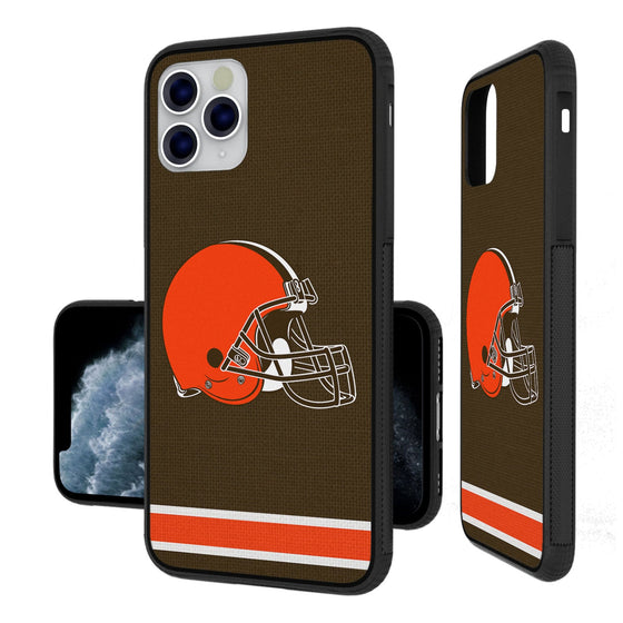 Cleveland Browns Stripe Bumper Case - 757 Sports Collectibles