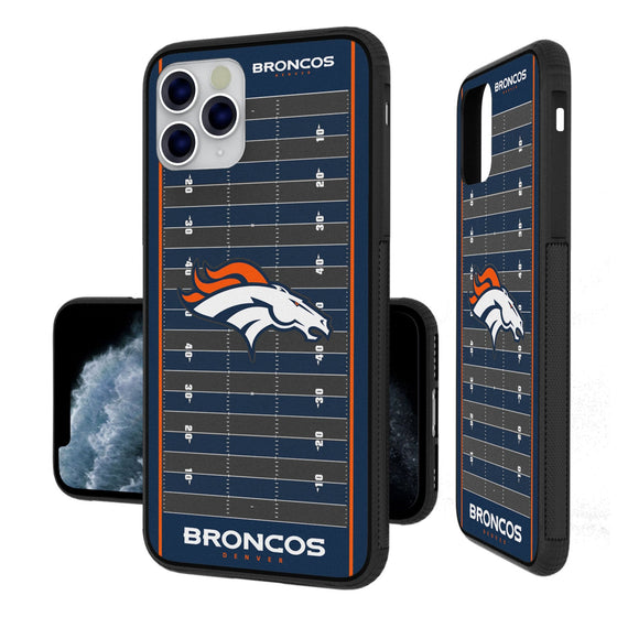 Denver Broncos Football Field Bumper Case - 757 Sports Collectibles