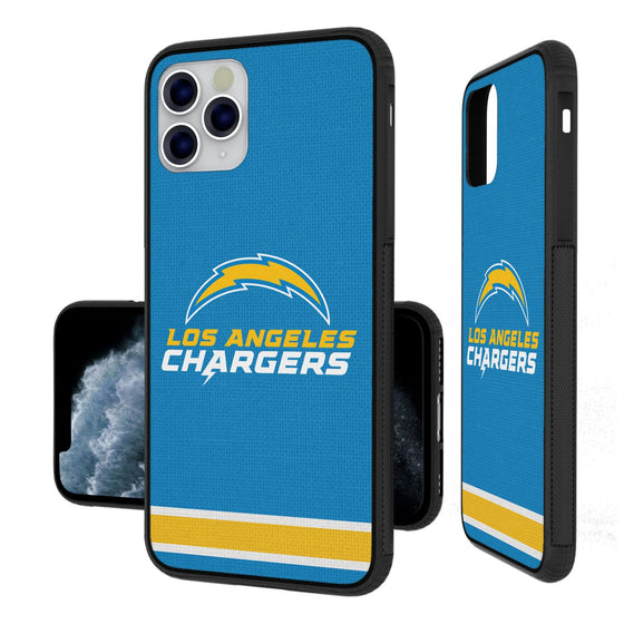 Los Angeles Chargers Stripe Bumper Case - 757 Sports Collectibles