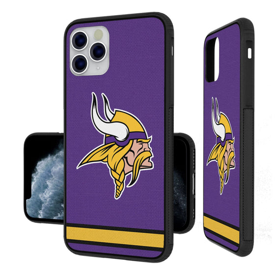 Minnesota Vikings Stripe Bumper Case - 757 Sports Collectibles