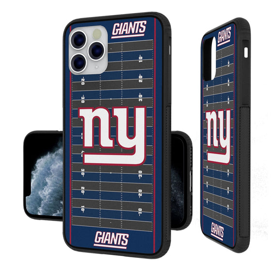 New York Giants Football Field Bumper Case - 757 Sports Collectibles