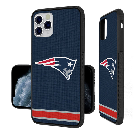 New England Patriots Stripe Bumper Case - 757 Sports Collectibles