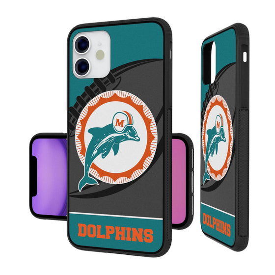 Miami Dolphins 1966-1973 Historic Collection Passtime Bumper Case - 757 Sports Collectibles