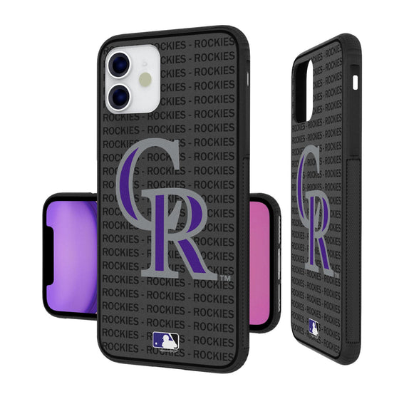 Colorado Rockies Blackletter Bumper Case - 757 Sports Collectibles