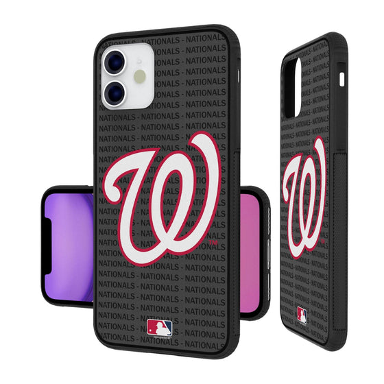 Washington Nationals Blackletter Bumper Case - 757 Sports Collectibles