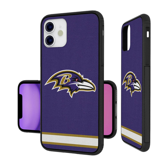 Baltimore Ravens Stripe Bumper Case - 757 Sports Collectibles