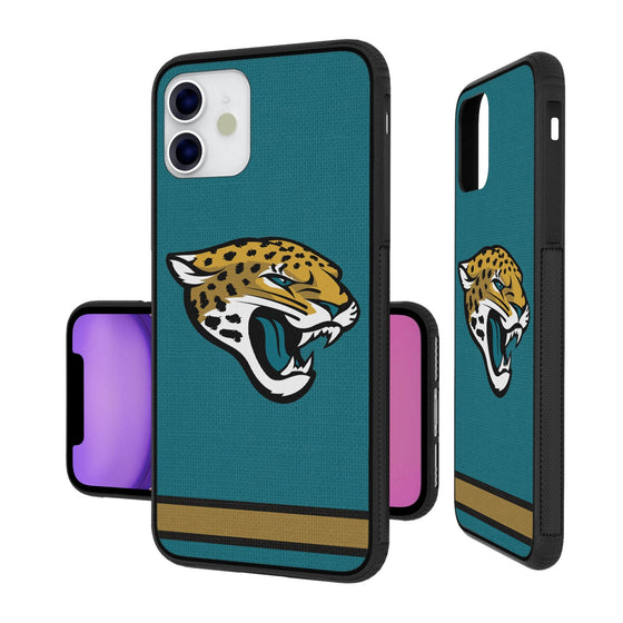 Jacksonville Jaguars Stripe Bumper Case - 757 Sports Collectibles