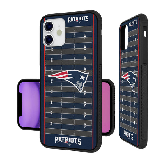 New England Patriots Football Field Bumper Case - 757 Sports Collectibles