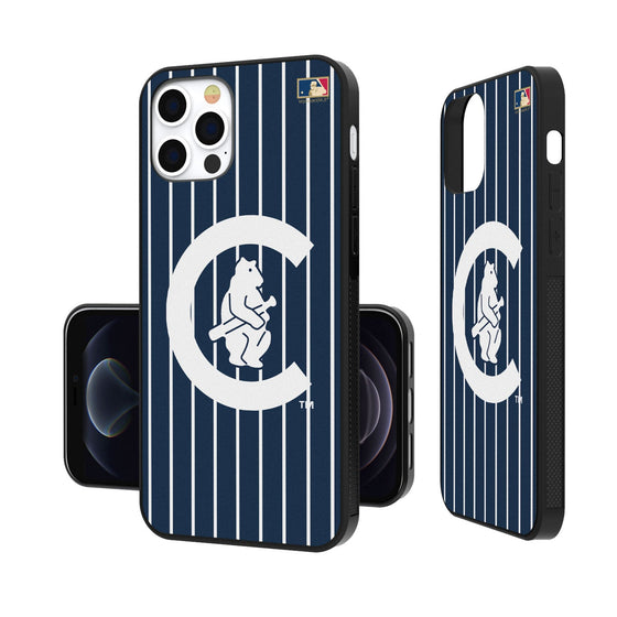 Chicago Cubs Home 1911-1912 - Cooperstown Collection Pinstripe Bumper Case - 757 Sports Collectibles