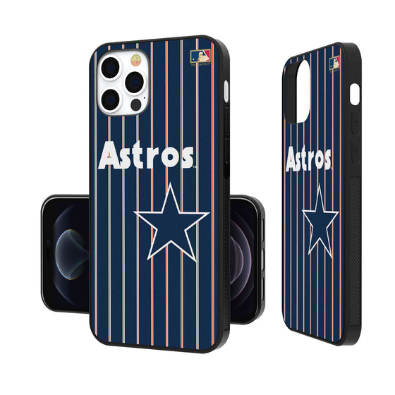 Houston Astros 1975-1981 - Cooperstown Collection Pinstripe Bumper Case - 757 Sports Collectibles