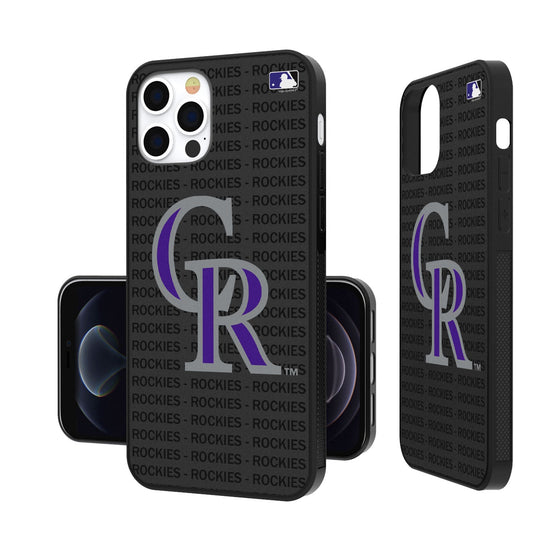 Colorado Rockies Blackletter Bumper Case - 757 Sports Collectibles